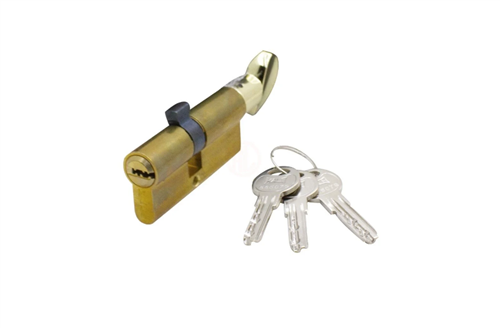 KALE SİSTEM MANDALLI SİLİNDİR ÇELİK PİMLİ-SARI 68 MM